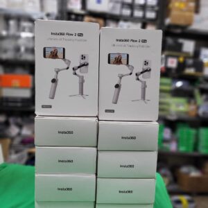 Insta360 Flow 2 Pro, Insta360 Flow 2 Pro White, Insta360 phone gimbal, AI tracking phone gimbal, smartphone gimbal stabilizer, Apple DockKit gimbal, iPhone tracking gimbal, Android phone gimbal, 3 axis gimbal stabilizer, 360 pan tracking gimbal, multi person tracking gimbal, portable phone stabilizer, vlogging gimbal, YouTube gimbal, Instagram reels gimbal, live streaming gimbal, mobile video stabilizer, built in tripod gimbal, selfie stick gimbal, AI gimbal stabilizer
