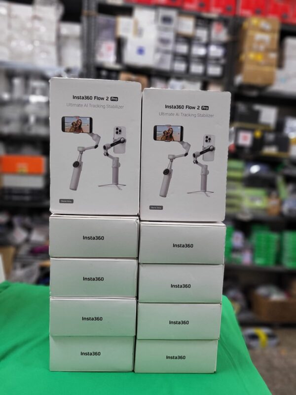Insta360 Flow 2 Pro, Insta360 Flow 2 Pro White, Insta360 phone gimbal, AI tracking phone gimbal, smartphone gimbal stabilizer, Apple DockKit gimbal, iPhone tracking gimbal, Android phone gimbal, 3 axis gimbal stabilizer, 360 pan tracking gimbal, multi person tracking gimbal, portable phone stabilizer, vlogging gimbal, YouTube gimbal, Instagram reels gimbal, live streaming gimbal, mobile video stabilizer, built in tripod gimbal, selfie stick gimbal, AI gimbal stabilizer
